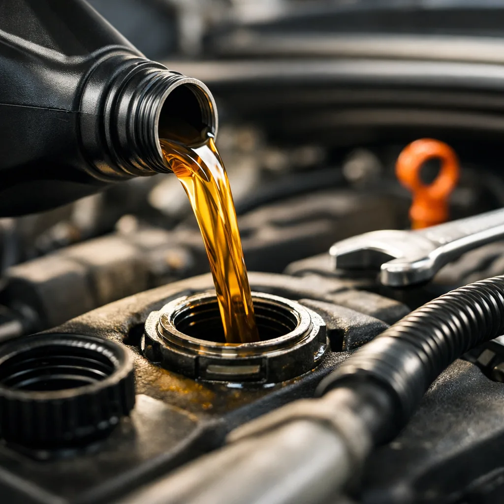 Oil change and fluid services